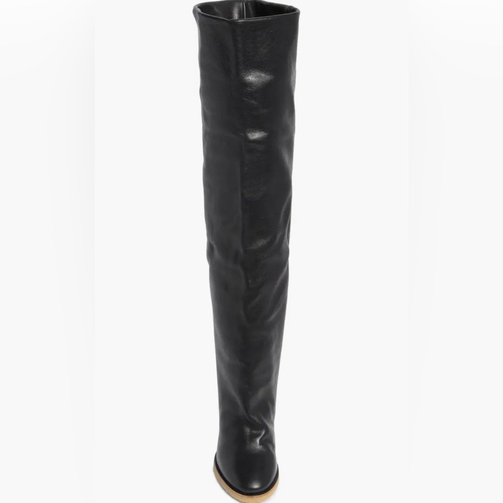 Isabel Marant Black Over the Knee Boots